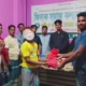 হাইমচরে অসহায়দের মাঝে কোরবানির গোশত বিতরণ