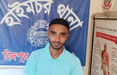 হাইমচরে ১০ পিস ইয়াবাসহ ‘হাড্ডি রুবেল’ গ্রেপ্তার