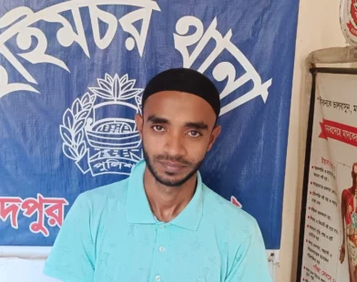 হাইমচরে ১০ পিস ইয়াবাসহ ‘হাড্ডি রুবেল’ গ্রেপ্তার