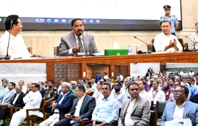 জাতীয় সংসদ ভবনে অন-গ্রিড রুফটপ সৌরবিদ্যুৎ প্রকল্পের উদ্বোধন: প্রধানমন্ত্রী
