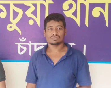 কচুয়ায় চোরাই মোটরসাইকেলসহ চোর গ্রেফতার
