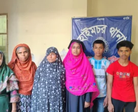 হাইমচরে গলা কেটে হত্যার ঘটনায় নারী ও কিশোরসহ গ্রেফতার ৭
