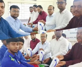 হাইমচরে বিজ্ঞান মেলায় প্রথম নীলকমল ওছমানিয়া উচ্চ বিদ্যালয়