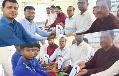 হাইমচরে বিজ্ঞান মেলায় প্রথম নীলকমল ওছমানিয়া উচ্চ বিদ্যালয়