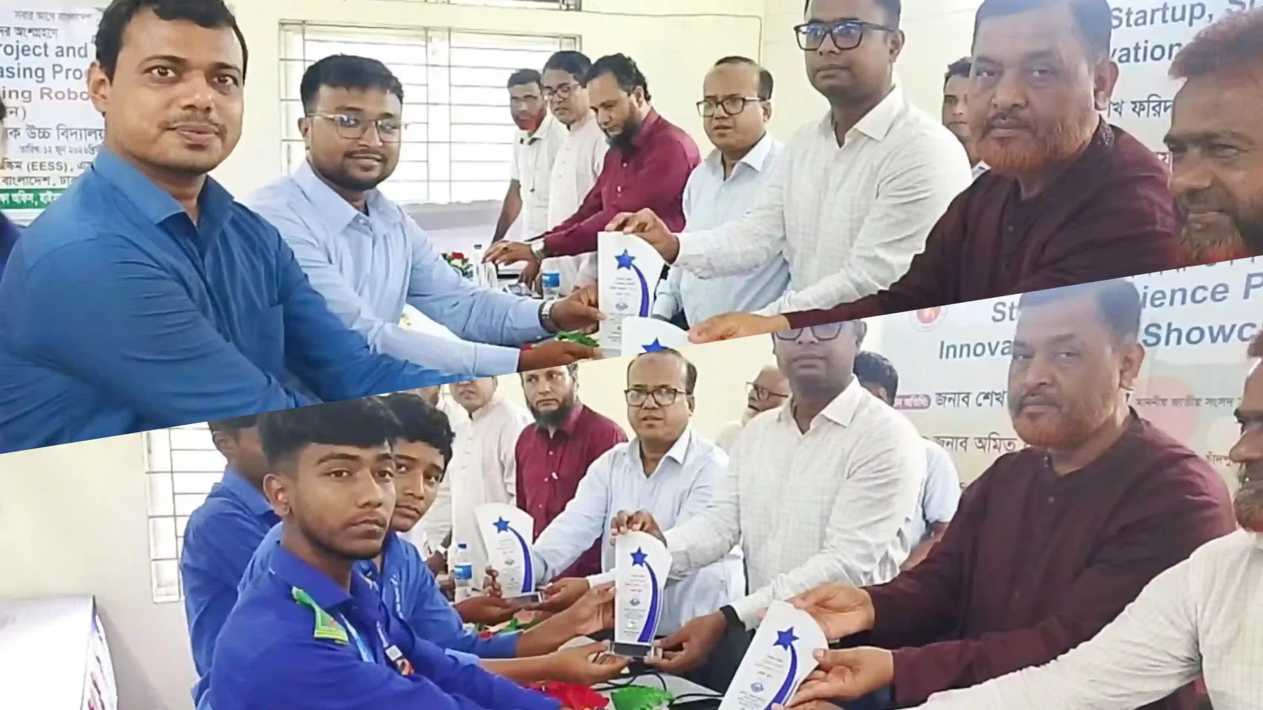 হাইমচরে বিজ্ঞান মেলায় প্রথম নীলকমল ওছমানিয়া উচ্চ বিদ্যালয়