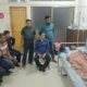 অসুস্থ সাংবাদিক রুহুল আমিনকে দেখতে হাসপাতালে সাবেক এমপি লায়নক হারুন