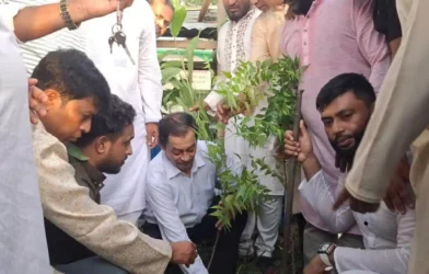 ফরিদগঞ্জে লায়ন মোঃ হারুনুর রশিদ এর মাসব্যাপী বৃক্ষরোপন কর্মসুচির উদ্বোধন