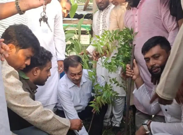 ফরিদগঞ্জে লায়ন মোঃ হারুনুর রশিদ এর মাসব্যাপী বৃক্ষরোপন কর্মসুচির উদ্বোধন