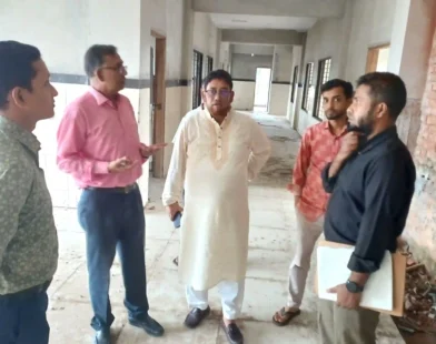 হাইমচর স্বাস্থ্য কমপ্লেক্সের নতুন ভবন নির্মাণকাজ দ্রুত চালুর উদ্যোগ