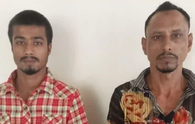 হাইমচরে গাঁজাসহ ২ জন মাদক কারবারি ও সেবনকারী গ্রেপ্তার