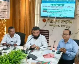 আলগী বাজার হবে পরিচ্ছন্ন ও পরিবেশবান্ধব- ইউএনও নজরুল ইসলাম