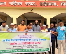 হাইমচরে জাতীয় উৎপাদনশীলতা দিবস পালিত