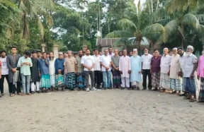 হাইমচরে মাদকমুক্ত যুবসমাজ গড়তে ঐতিহ্যবাহী হাড়িভাঙ্গা খেলা