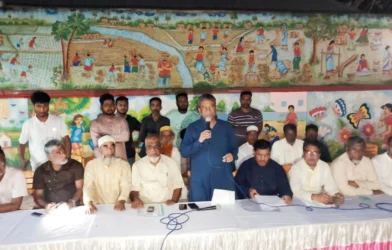 হাইমচরে ইউপি চেয়ারম্যান-মেম্বার প্রার্থীদের সঙ্গে এমপি মানিকের মতবিনিময়