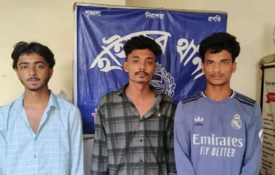 বিশেষ অভিযানে ৫ পিস ইয়াবাসহ ৩ মাদক কারবারি গ্রেপ্তার
